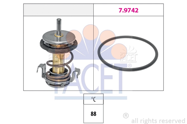 Thermostat, coolant (7.8990)