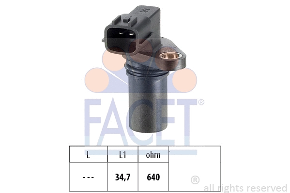 Sensor, crankshaft pulse (9.0225)