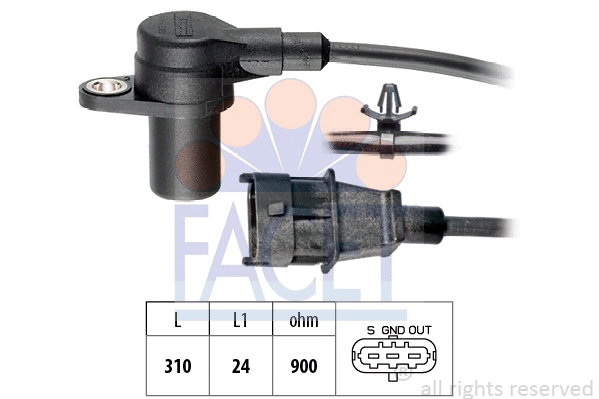 Sensor, crankshaft pulse (9.0570)