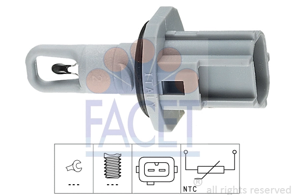Sensor, intake air temperature (10.4017)