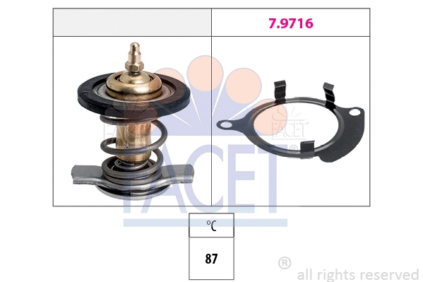 Thermostat, coolant (7.8820)