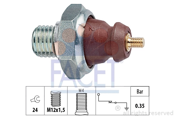Oil Pressure Switch (7.0057)