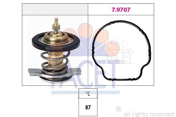Thermostat, coolant (7.8805)