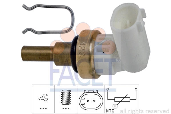 Sensor, coolant temperature (7.3360)