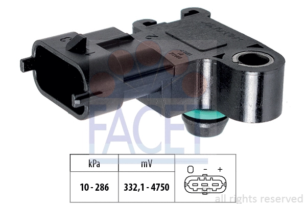 Air Pressure Sensor, altitude adaption (10.3234)
