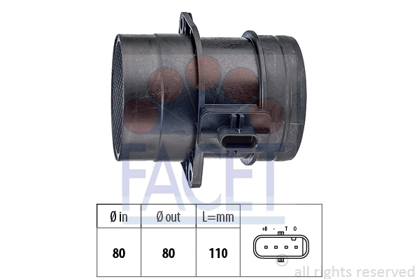 Mass Air Flow Sensor (10.1446)