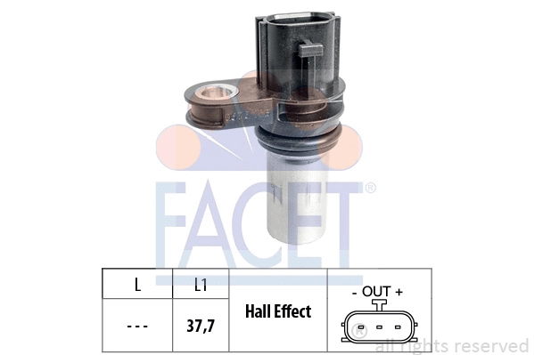 Sensor, crankshaft pulse (9.0675)