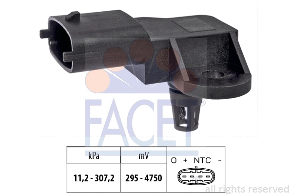 Air Pressure Sensor, altitude adaption (10.3152)