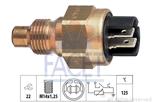 Sensor, coolant temperature (7.3510)