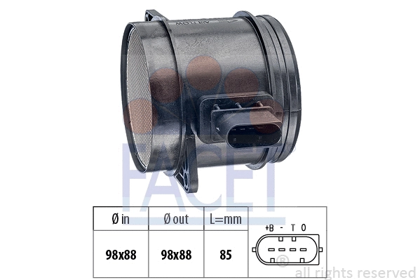 Mass Air Flow Sensor (10.1348)