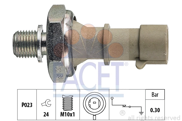 Oil Pressure Switch (7.0162)