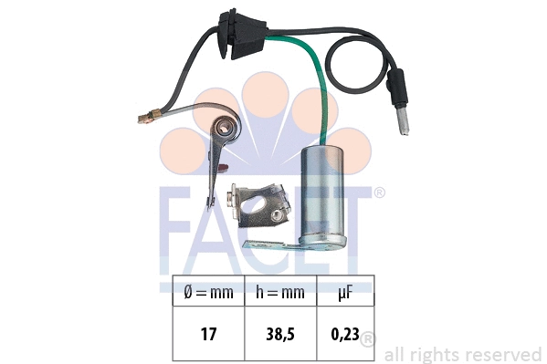Contact Breaker, distributor (1.3691/26)