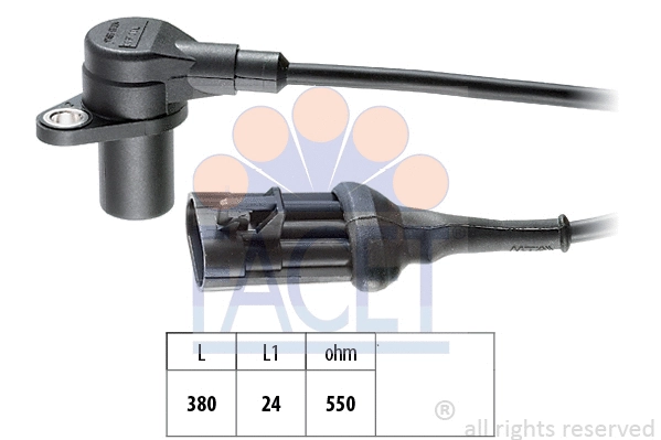 Sensor, crankshaft pulse (9.0097)