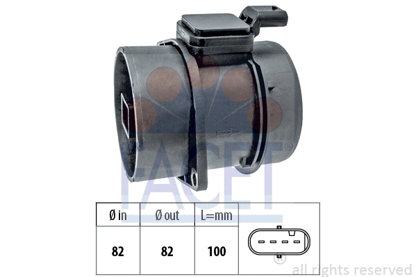 Mass Air Flow Sensor (10.1455)