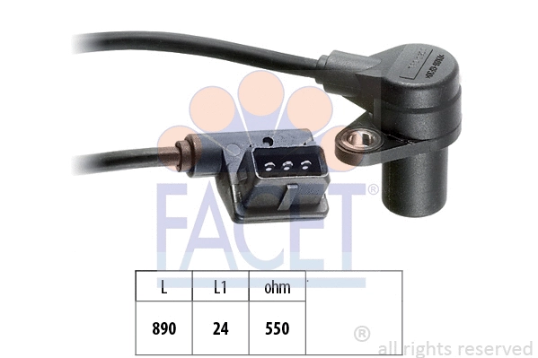 Sensor, crankshaft pulse (9.0063)