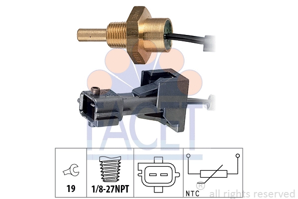 Sensor, coolant temperature (7.3253)