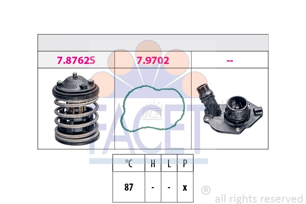 Thermostat, coolant (7.8827K)