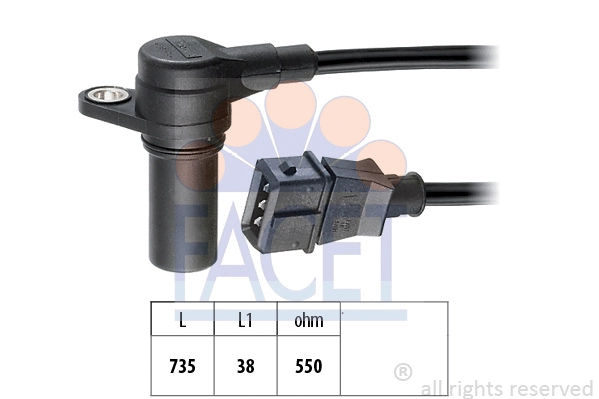 Sensor, crankshaft pulse (9.0141)