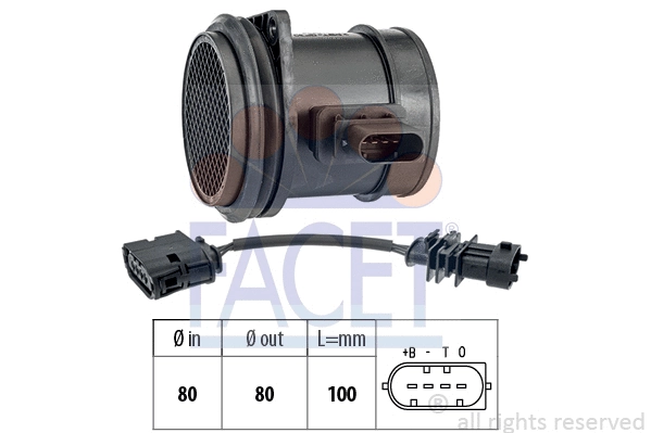 Mass Air Flow Sensor (10.1556)