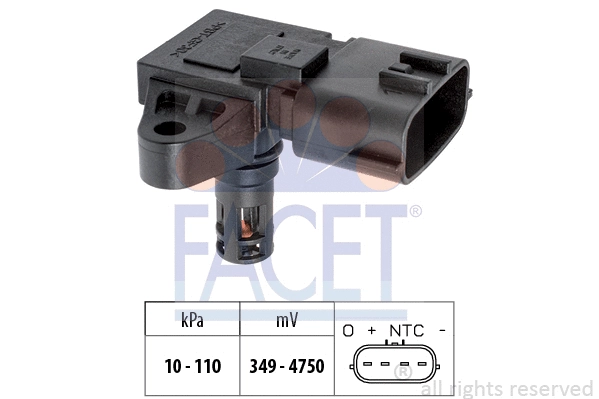 Air Pressure Sensor, altitude adaption (10.3126)