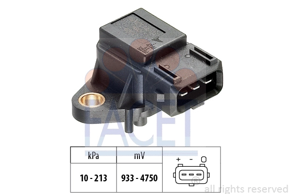Air Pressure Sensor, altitude adaption (10.3009)