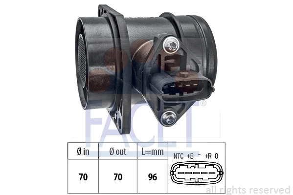 Mass Air Flow Sensor (10.1378)