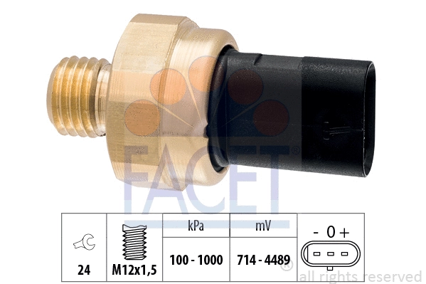 Sensor, oil pressure (25.0001)