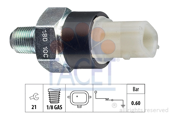 Oil Pressure Switch (7.0180)