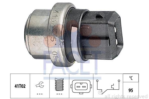 Temperature Switch, coolant warning lamp (7.4133)