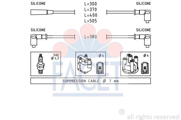 Ignition Cable Kit (4.9373)
