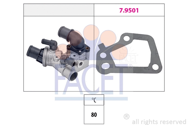 Thermostat, coolant (7.8098)