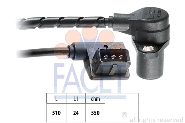 Sensor, crankshaft pulse (9.0065)