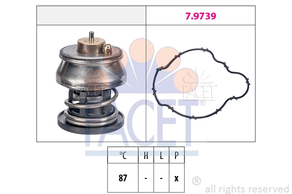 Thermostat, coolant (7.7976)