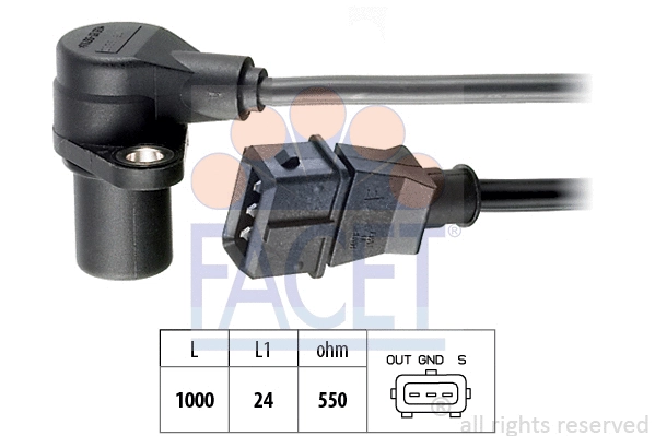Sensor, crankshaft pulse (9.0228)