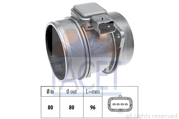 Mass Air Flow Sensor (10.1303)