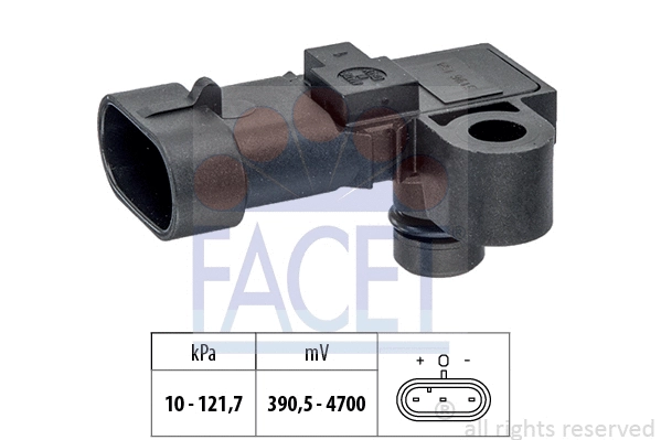 Air Pressure Sensor, altitude adaption (10.3196)
