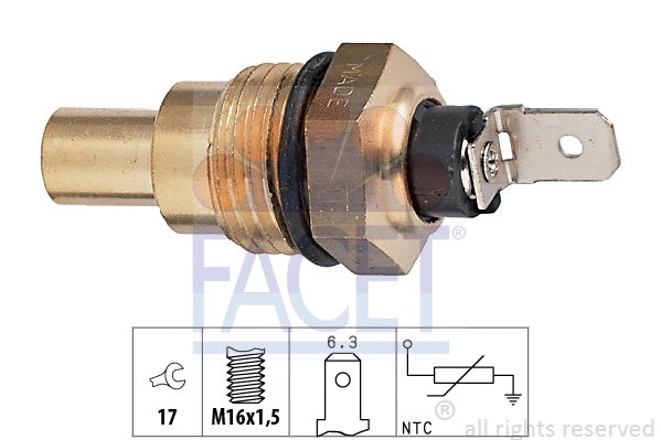 Sensor, coolant temperature (7.3042)