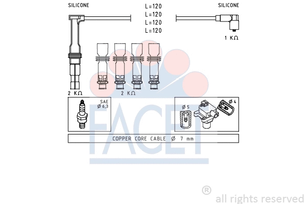 Ignition Cable Kit (4.9607)