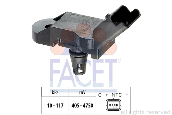 Air Pressure Sensor, altitude adaption (10.3080)