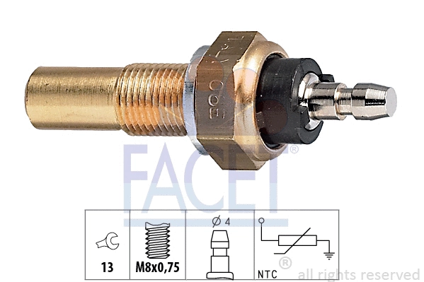 Sensor, coolant temperature (7.3068)