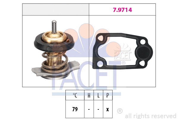 Thermostat, coolant (7.8942)