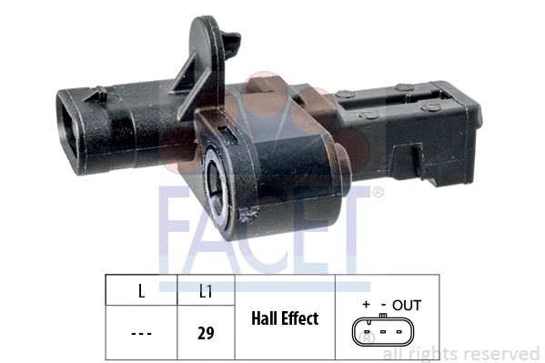Sensor, crankshaft pulse (9.0792)