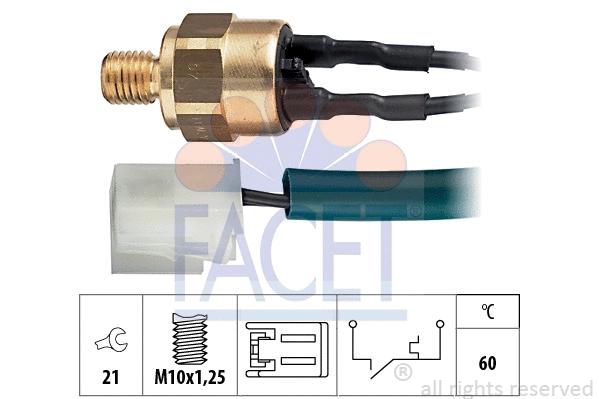 Temperature Switch, coolant warning lamp (7.4094)