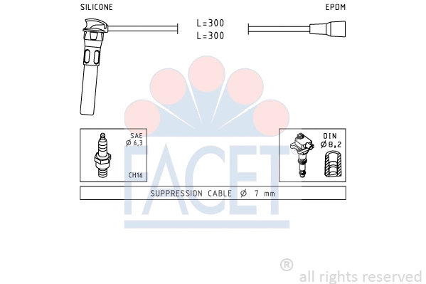 Ignition Cable Kit (4.9889)