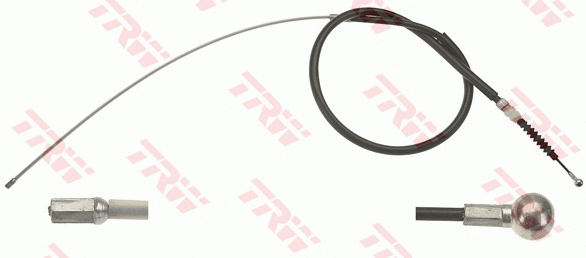 Cable Pull, parking brake (GCH604)