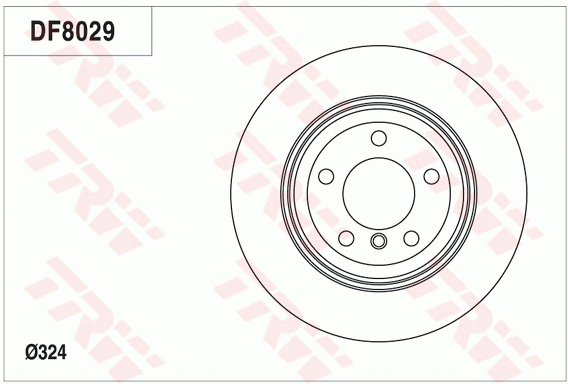 Brake Disc (DF8029)