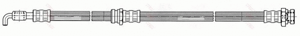 Brake Hose (PHD746)