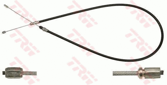 Cable Pull, parking brake (GCH1052)