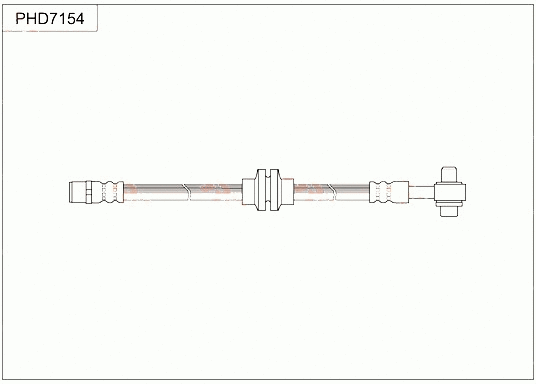 Brake Hose (PHD7154)