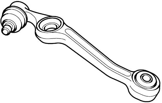 Control/Trailing Arm, wheel suspension (JTC437)